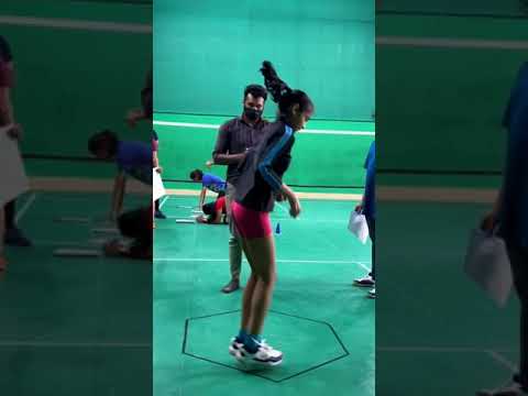 BADMINTON SPECIFIC FITNESS EVALUATION - HEXAGON FAST FEET TEST
