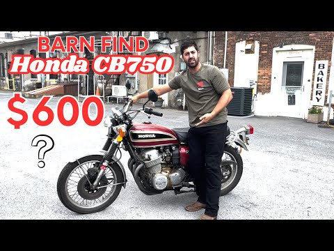 We Found a Honda CB750 Barn Find + Full Maintenance on Honda CB550