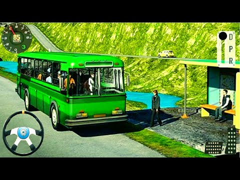 Offroad Bus Driver 3D Game - Mountain Driving Simulator - Android GamePlay #2