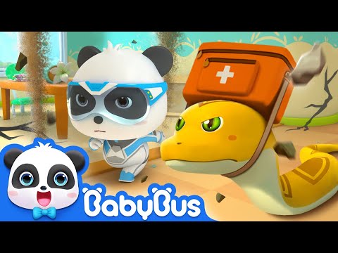 【New】Run! The Building is Collapsing | Super Panda Rescue Team 7 | Earthquake Escape | BabyBus