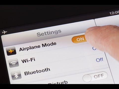 Wise Anderson Protocol:  "Airplane Mode"  For Lowering Nervous Arousal