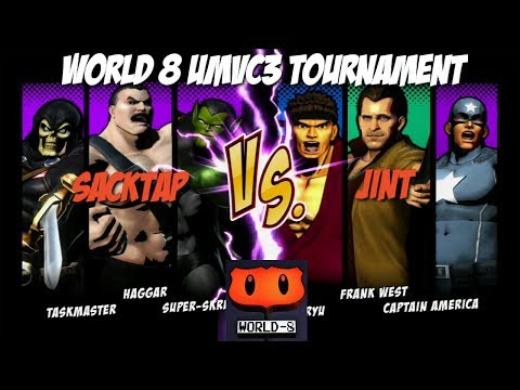 Sacktap vs Jint Winner's Final World 8 UMVC3 Tournament