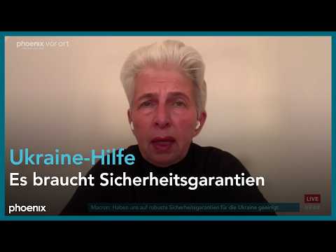 phoenix tagesgespräch mit Marie-Agnes Strack-Zimmermann zur Hilfe für die Ukraine am 07.01.26