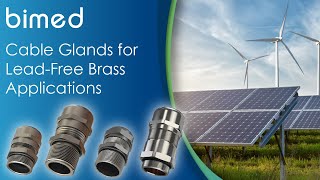 Bimed Lead-Free Brass Cable Glands
