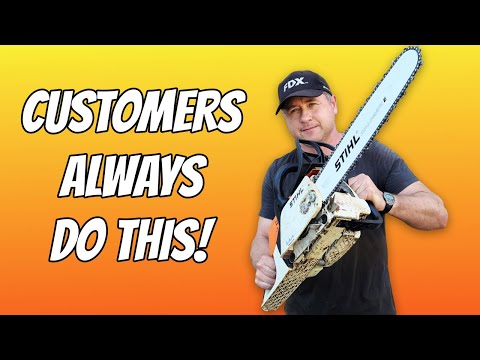 The Top Reason Stihl Chainsaws End Up In The Repair Shop!