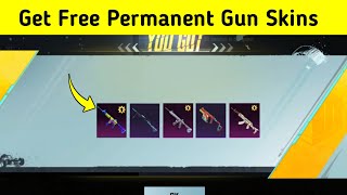 Omg 😱 | Get Free Permanent Gun Skins In Bgmi | Pubg Mobile | How To Get Gun Skins In Bgmi | Pubg