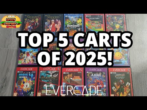 Evercade Top 5 Carts Of 2025!
