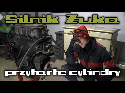 ŻUK ENGINE - worn cylinders and sand in the channels - ŻUK KAMPER #5