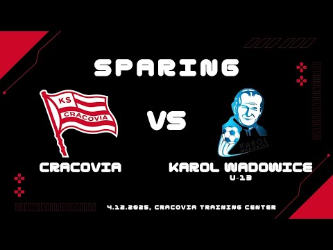04.12.2025 Sparing: Cracovia vs Karol Wadowice U-13