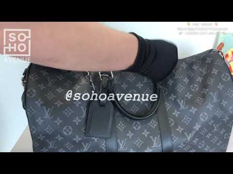 Louis Vuitton Keepall  50 in monogram Eclipse