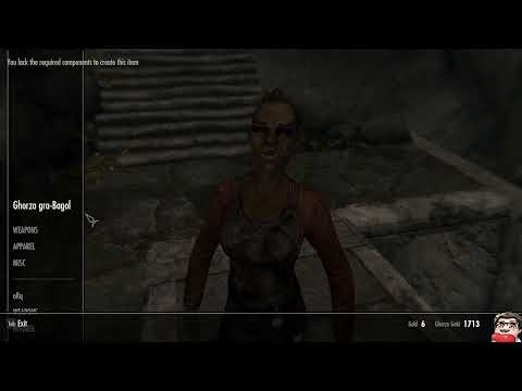 THEMIGHTYROQ: VANILLA SKYRIM NO COMPANIONS, NO FAST TRAVEL, LEGENDARY DIFFICULTY (PART 33)