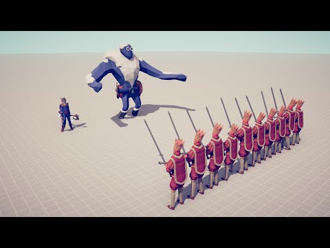 ULLR & ICE GIANT vs 10x EVERY UNIT - Totally Accurate Battle Simulator