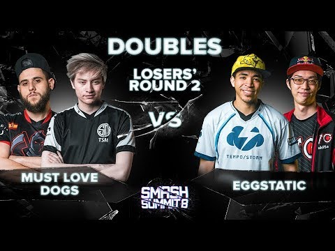 Leffen/Trif vs aMSa/Axe - Melee Doubles: Losers' Round 2 - Smash Summit 8