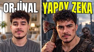 1 Saatte Yapay Zeka ile Kendi Zombi Filmimi Yaptım! 😨