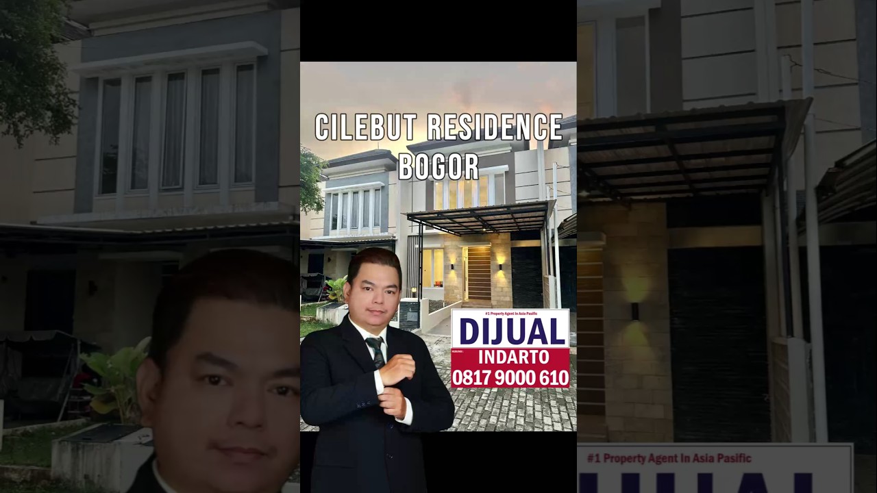 For Sale Rumah Cantik Siap Huni SHM LT 101m² di Cilebut Residence Bogor