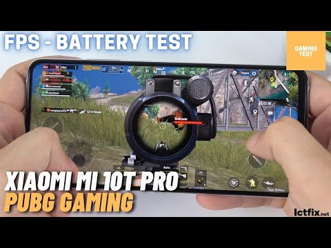 Xiaomi Mi 10T Pro PUBG Gaming test New Update Godzilla vs Kong 90fps | Snapdragon 865, 144Hz