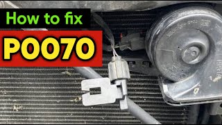 P0070 | p0070 ambient air temperature sensor location | code p0070 | p0070 obd2