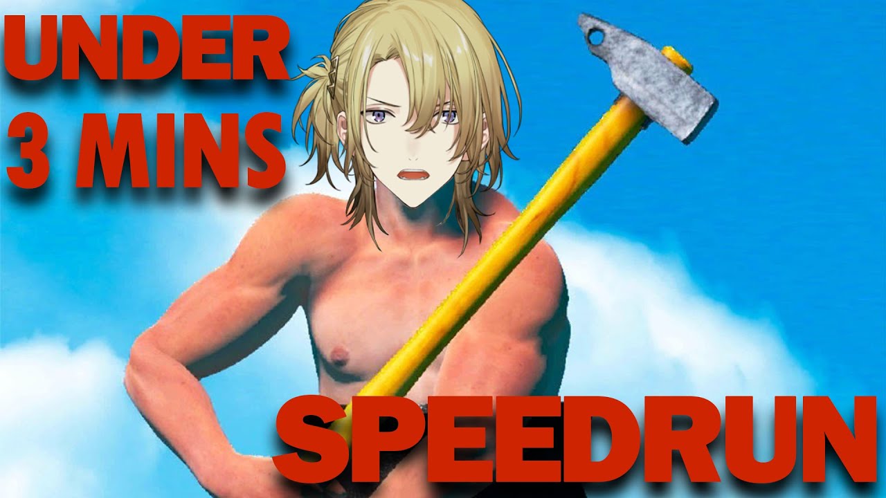 【GETTING OVER IT】I LOOOOOOOOOOOOOOVE GETTING OVER IT【NIJISANJI EN | Luca Kaneshiro】