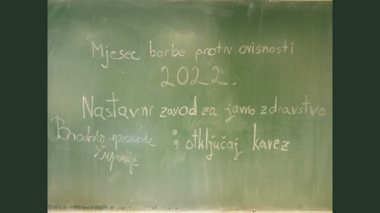Mjesec borbe protiv ovisnosti