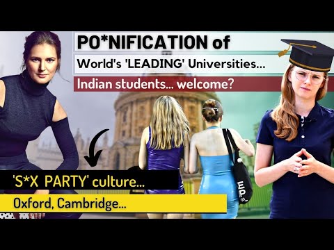 Oxford's college S*X PARTY culture [Should India follow the West blindly? Part 20] Karolina Goswami