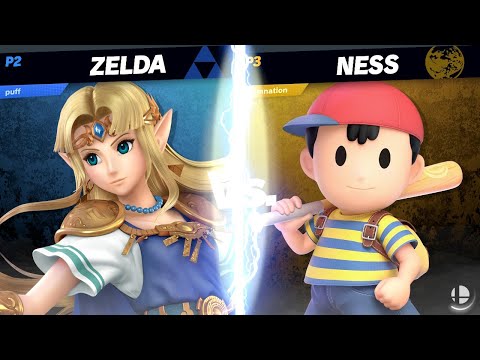 Jonut (Zelda) vs Dalmnation (Ness) - Smash Ultimate Friendlies