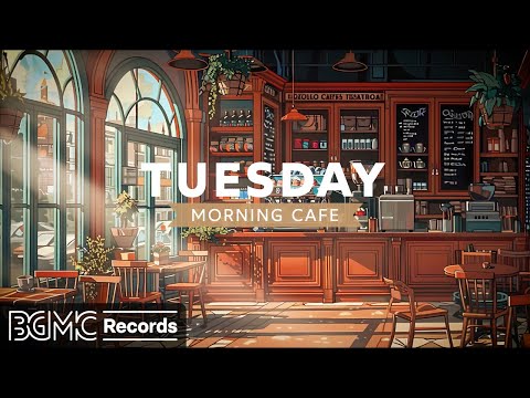 TUESDAY MORNING CAFE: Positive May Jazz - Coffee Instrumental Jazz & Soft Background Music to Study