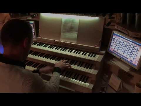 Hendrik van Veen  Psalm 68 vers 10 bovenkerk Kampen (hauptwerk)