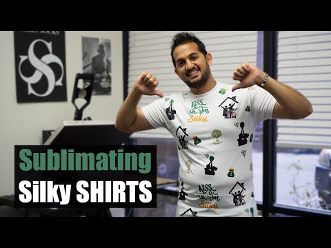 Sublimation Printing on SHIRTS: the Silky Ones!