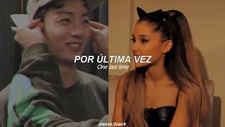 Ariana Grande Ft. Jungkook (BTS) - One Last Time  (Sub. Español) Cover IA [FMV]