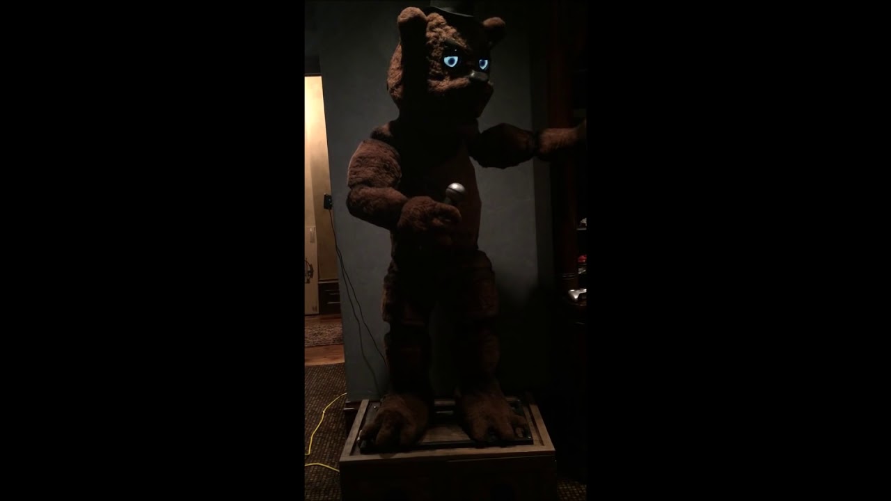 RealLife Five Nights At Freddy's Animatronic Is Not Cool, Man