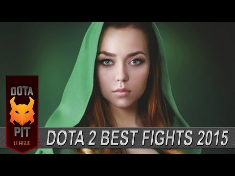 DOTA 2 BEST FIGHTS COMPILATION - Dota Pit League Season 3 Vol. 2