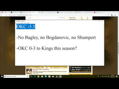 Loddy's NBA Locks 12/19/18