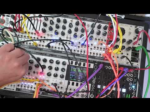 Joranalogue Audio Design / a patch with / PIVOT 2 / DELAY 1 / G3 OR3 C2 F8