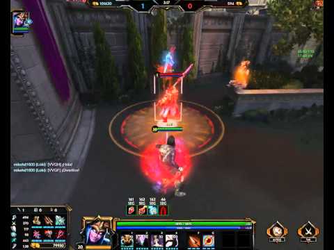 SMITE nuevo mapa de practica en la jungla new voice pack loky infiltrator