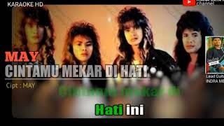 Download lagu May - Cintamu Mekar Dihati Karaoke Lowerkey  mp3