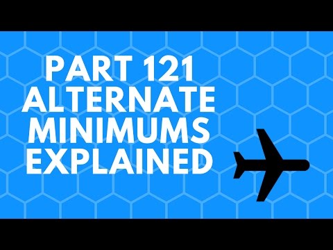 Dispatch Part 121 & 135 Derived Alternate Minimums Ops Spec C055 Explained ATP & Aircraft Dispatcher