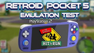 The Simpsons Hit&Run - Retroid Pocket 5 Emulation Test