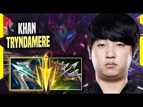 KHAN DESTROYING WITH TRYNDAMERE! - Khan Plays Tryndamere TOP vs Fiora! | Season 2022