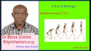 Evolution (A-level biology) lesson 2 of 3