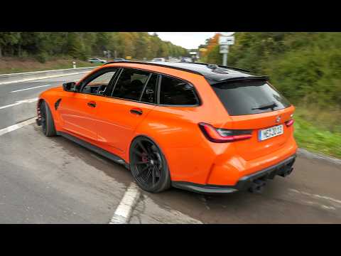 Cars Leaving Nürburgring Tankstelle - LOUD M3 G80, Viper ACR, Litchfield GT-R, C63 Black Series