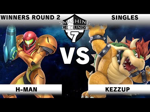 Smashing Grounds 7 -Kezzup (Bowser) Vs. H-Man(Samus) -Winners Round 2 - SSBU