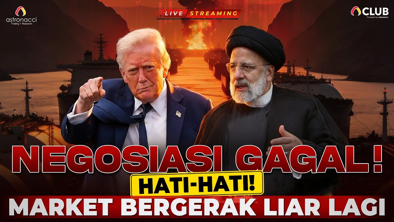 Deal Gagal! AS vs Iran Kembali Panas, Selat Hormuz Jadi Ancaman. Market Bakal Kemana?