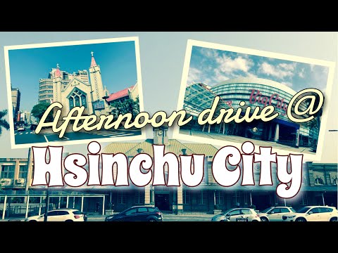 PASSEIO À TARDE NA CIDADE DE HSINCHU, TAIWAN