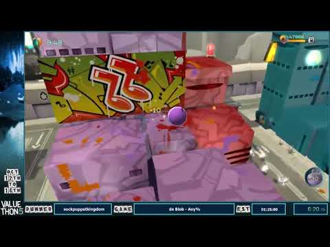 Valuethon 5 - de Blob Any% Speedrun by sockpuppetkingdom
