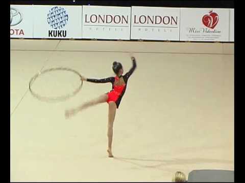 Aleksandra Merkulova Hoop 2008 Miss Valentine Jr