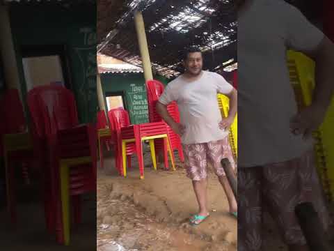 SUBIDA DO RIO PARNAÍBA DESTRÓI BARRACAS E ALAGA ESTABELECIMENTOS NA PRAINHA DE BARÃO DE GRAJAÚ