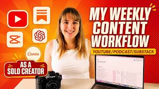My Realistic YouTube Video Workflow (Solo Creator) | Step-by-Step w/ Notion, CapCut, Canva & ChatGPT