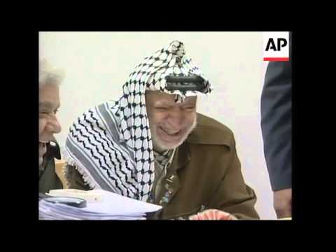 WRAP Israeli cabinet approves Gaza compensation plan, adds Arafat