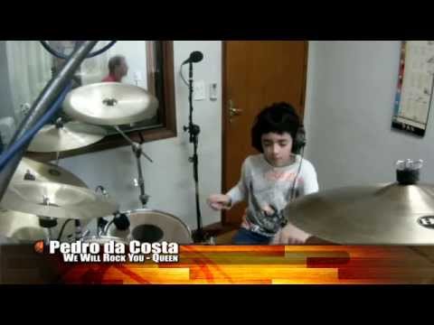 Pedro da Costa - We Will Rock You / Queen (Drum Cover)