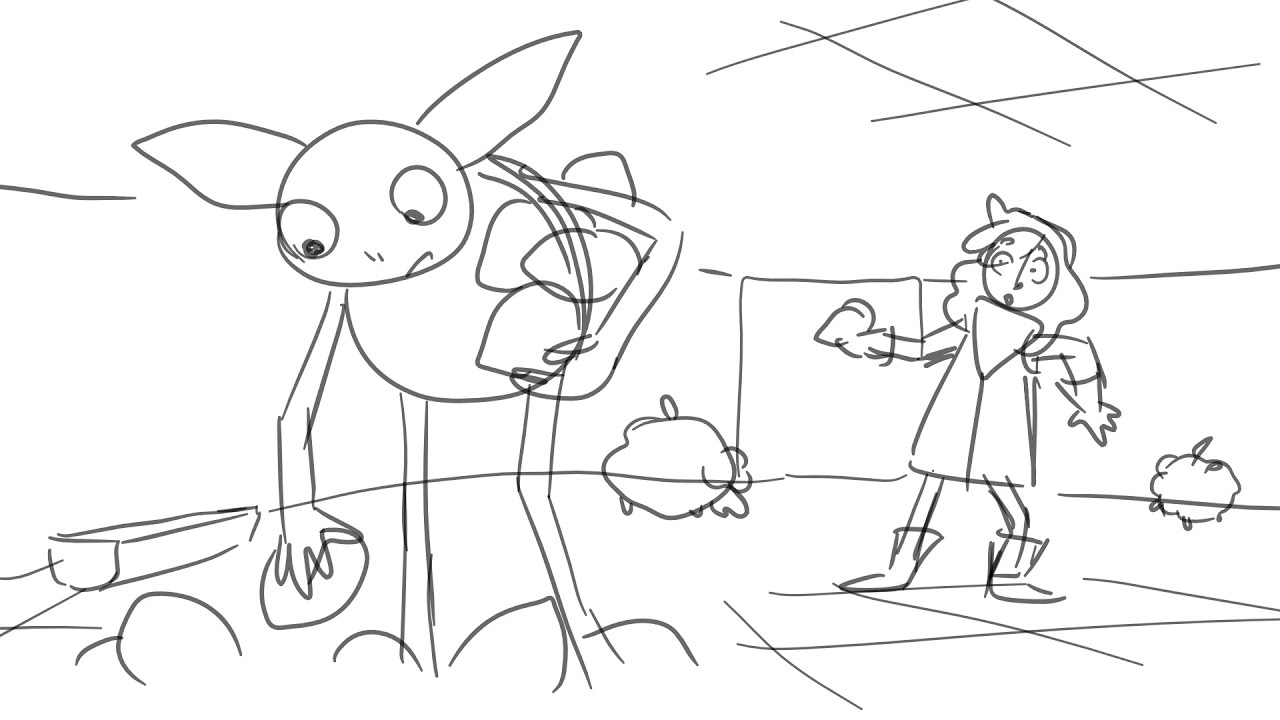 [live] Storyboard for an Animated Short